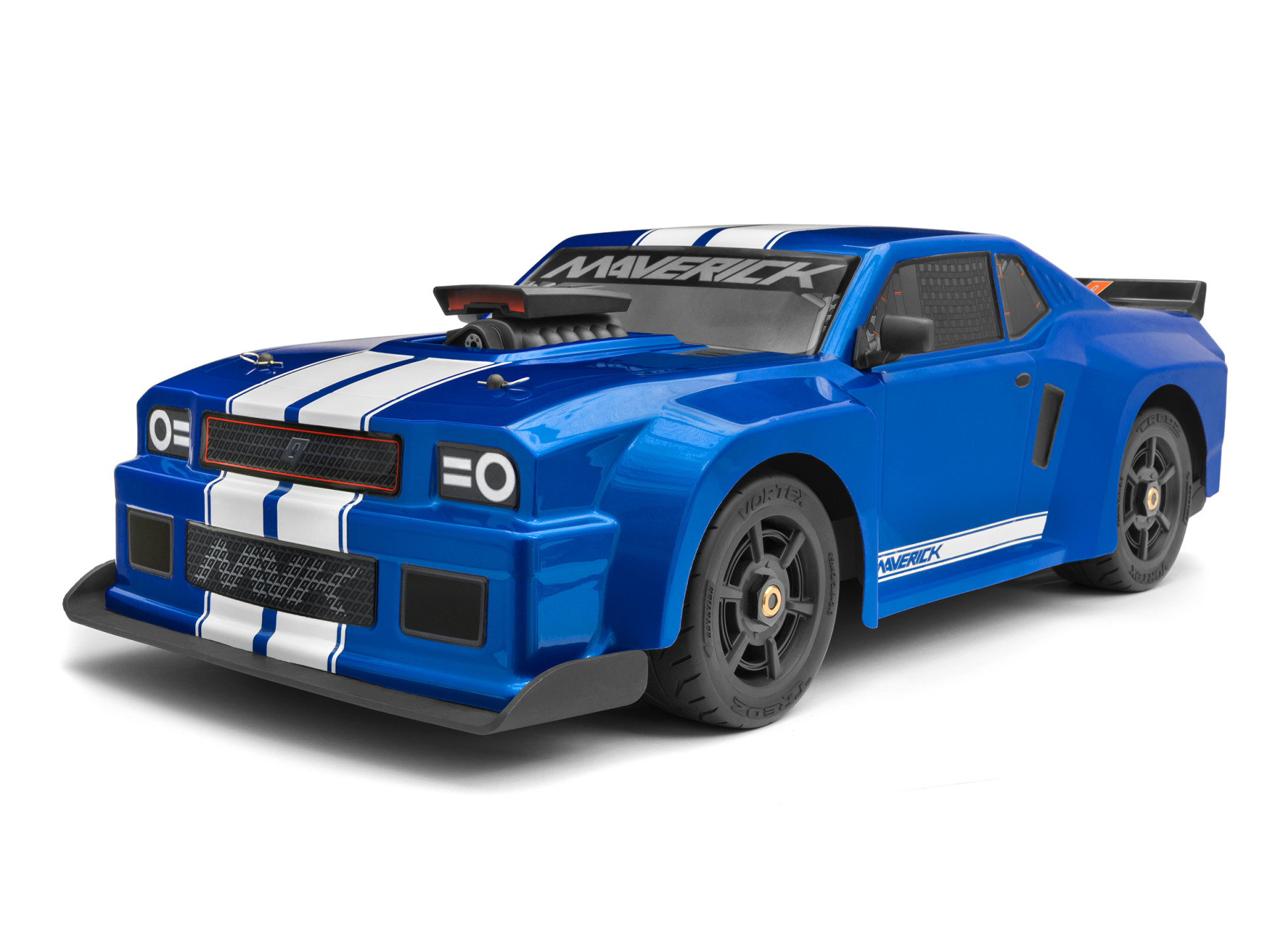 MAVERICK QuantumR Flux 4S 1/8 4WD Muscle Car - Blue 150310 - Abbildung 1