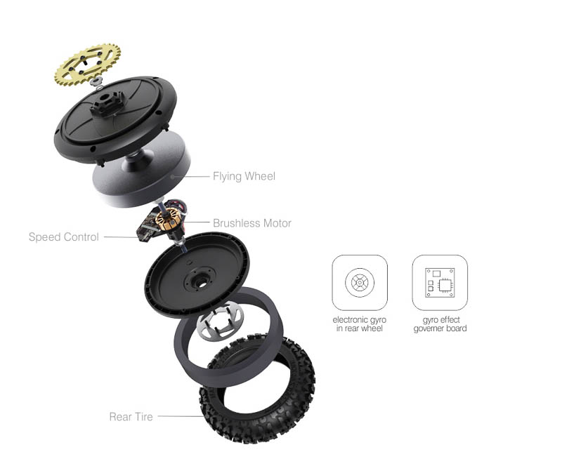 SkyRC SR5 Super-Rider RC Motorrad SK-700001 - Abbildung 4