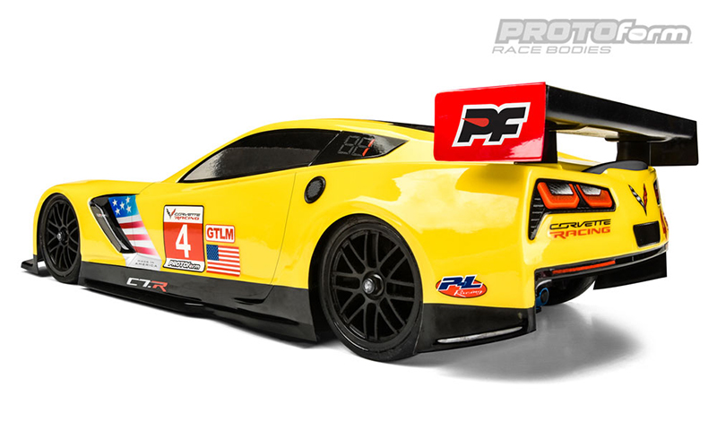 Protoform ProLine Chevrolet Corette C7.R Karo klar (190mm TC) 1557-30