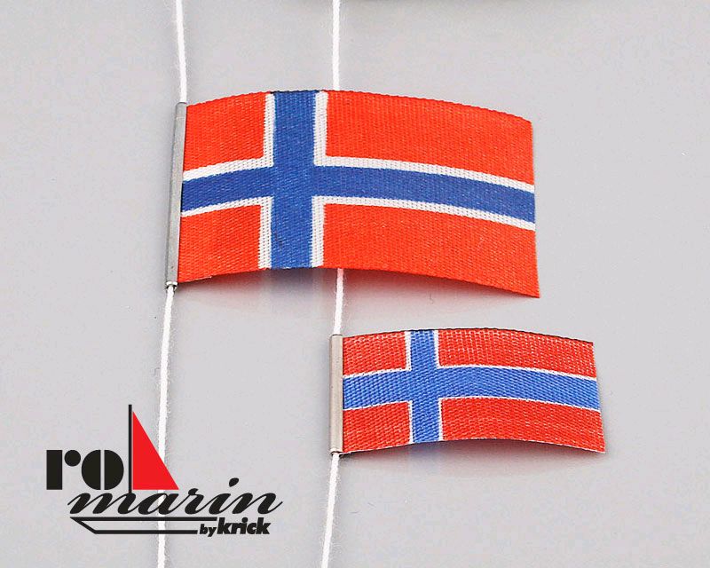 ROMARIN Flagge Norwegen 2 Stück RO1365