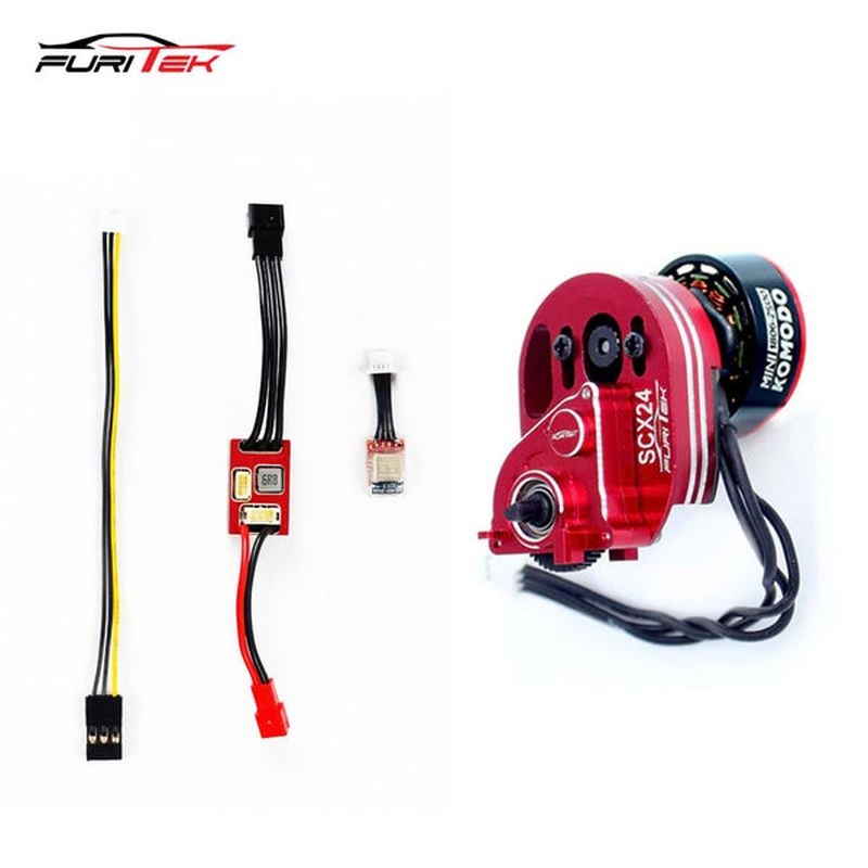 FURITEK Crawlmaster Combo MicroPython+MiniKomodo+MiniStelTrans für Axial SCX24 (no waterproof) FUR-2638