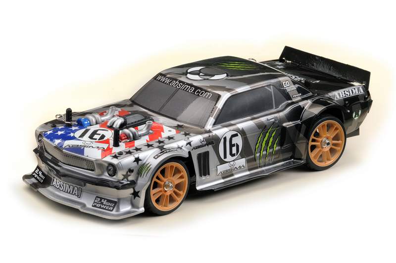 Absima 1:16 Speed Performance Touring Car "FUN MAKER" stars'n grey 4WD Brushless RTR 16010