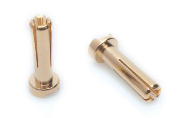 LRP 4mm Gold Works Team Steckverbinder (10 Stück) 65815