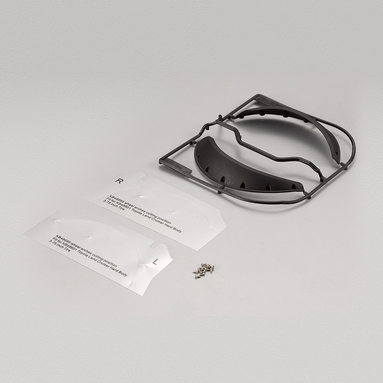 KB48695 Kotflügelverbreiterung vorne für 3.75" Reifen LC70