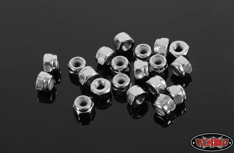 RC4WD Nylock Nut M2.5 (Silver) Z-S0005