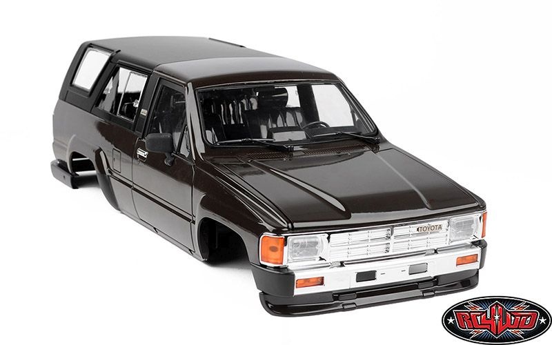 RC4WD 1985 Toyota 4Runner Hard Body Complete Set (Black) Z-B0252