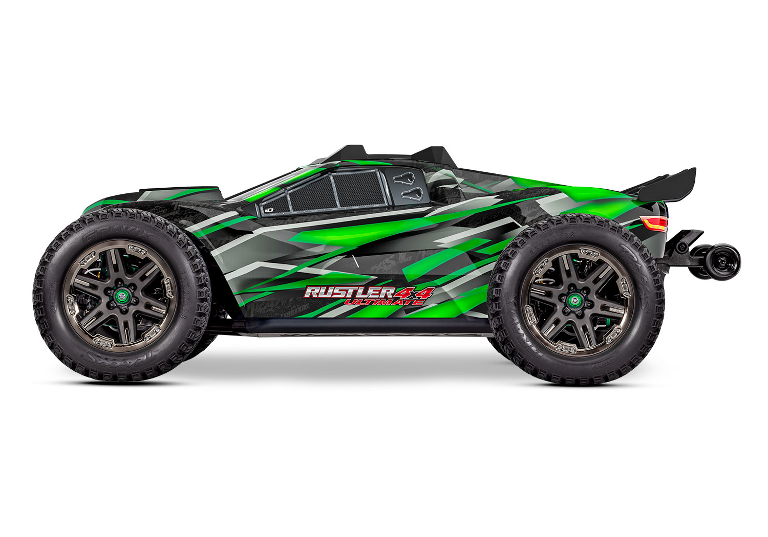 Traxxas Rustler 4X4 Ultimate grün 1/10 Brushless Stadium Truck RTR 67097-4 - Abbildung 3