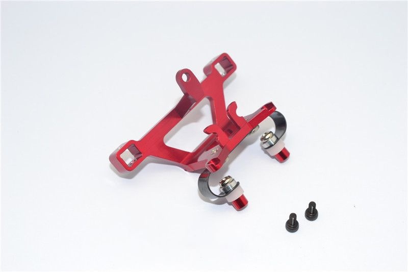 GPM Alu Karosseriehalterung eloxiert vorn rot Traxxas 1/16 E-Revo