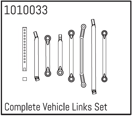 Hobby Plus Complete Vehicle Links Set 240050