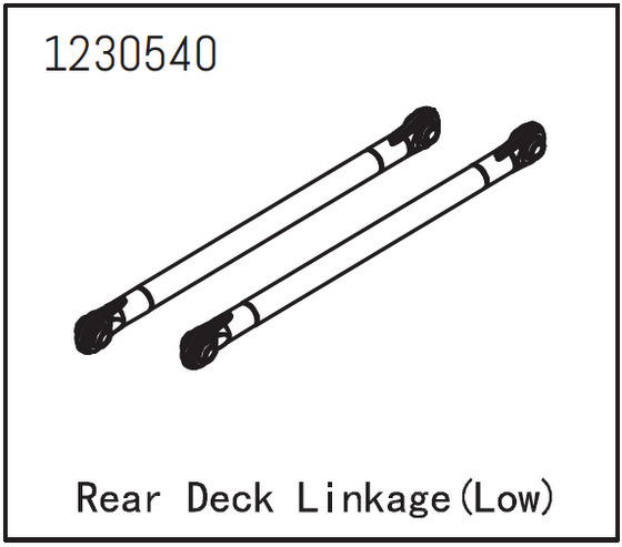 Absima Linkset unten (2 St.) 1230540