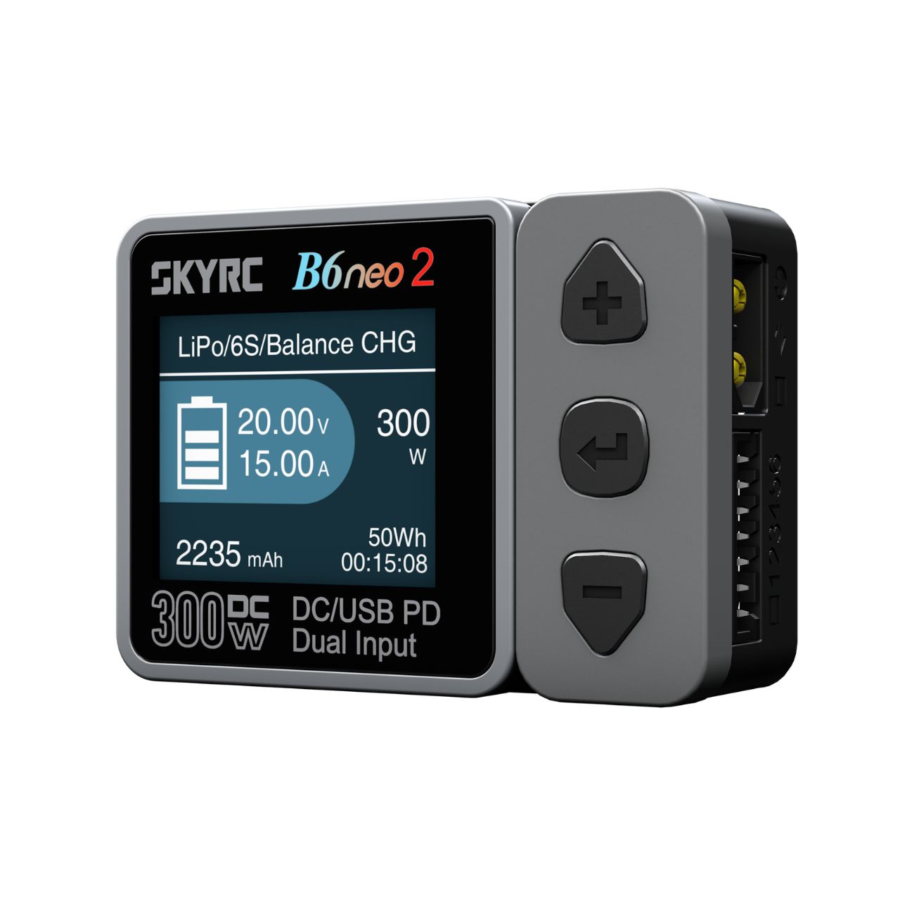 SkyRC B6neo 2 DC Ladegerät grau LiPo 1-6S 15A 300W SK-100225-02