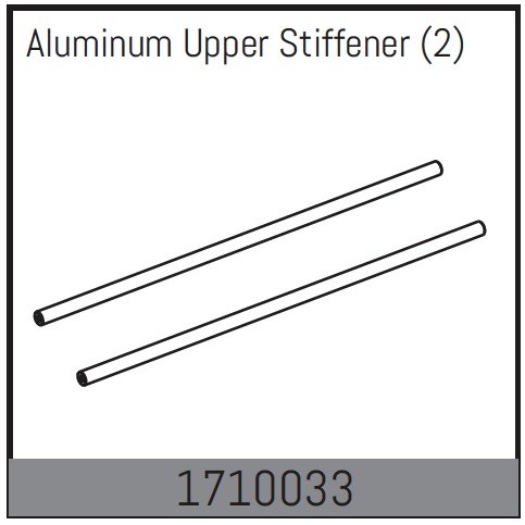 Absima Aluminium Versteifungsstreben (2 St.) 1710033