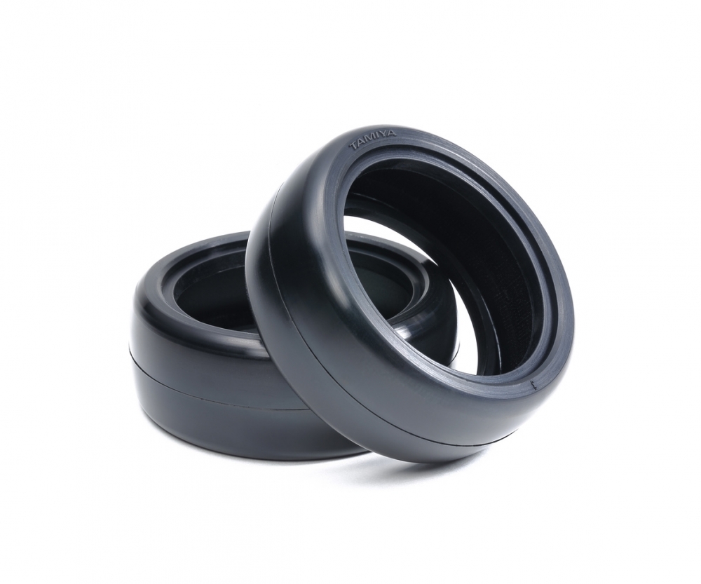 Tamiya 22001 24mm/MN Slick-Reifen Hart (2) verst. 300022001