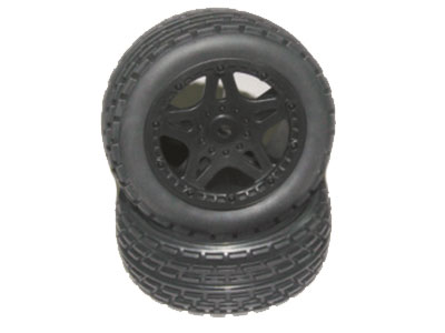 Amewi HBX Front Wheels complete Buggy 1:12 HBX 12036