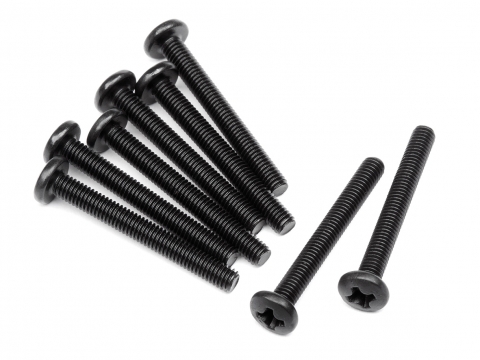 HPI Flachkopfschraube M3X25mm (8St) 110211