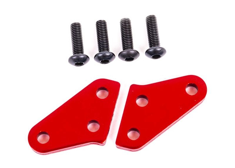 Traxxas Lenkhebel-Arm Alu rot-Eloxiert (2) für 9537 & 9637 9636R