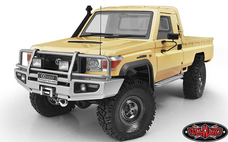 RC4WD Trifecta Front Bumper for Land Cruiser LC70 Body (Silver) VVV-C0397