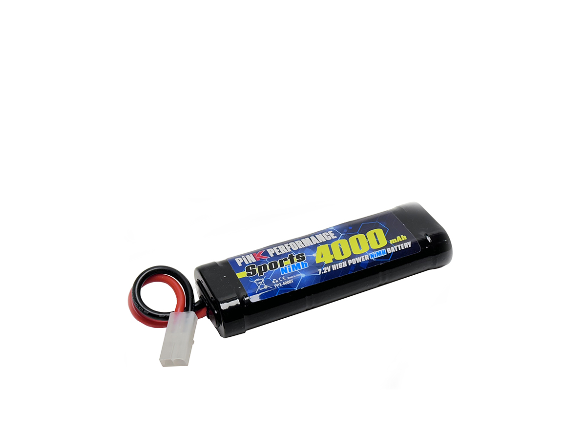 Pink Performance Sports NiMH Akku 7.2V-4000Mah (Tamiya) 137x48x25mm 415g PP2-4000T