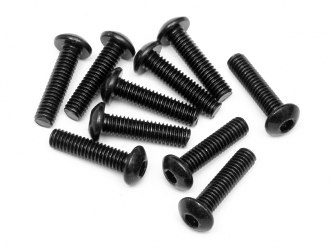 HPI Flachkopfschraube M4X16mm (Innensechsk./10St) 94556