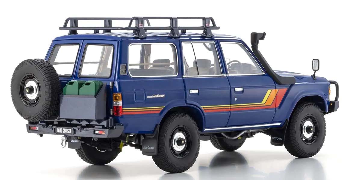 Kyosho 1:18 Toyota Land Cruiser 60 1980 Blau 08956XBL