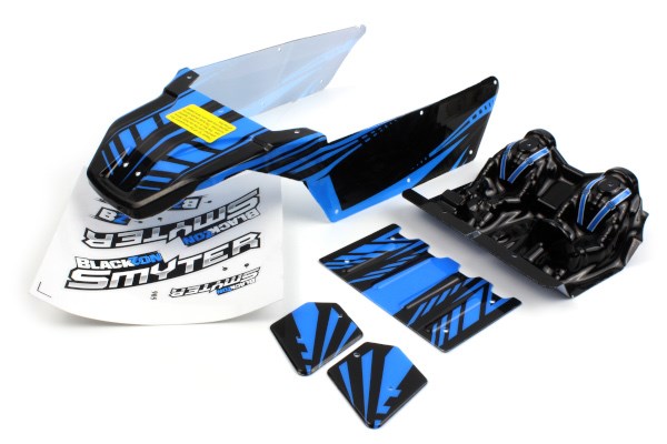 BLACKZON Smyter DB Karosserie (Schwarz/Blau) 540180