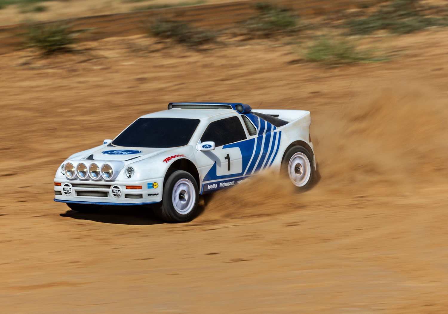 Traxxas Mini Rally Ford RS200 4x4 VXL Brushless RTR Rot mit Lipo/Lader 108046-1 - Abbildung 8