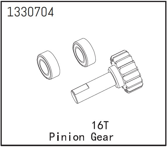 Absima Motorritzel 16Z - BronX 1330704