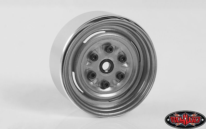 RC4WD ZW-0289 Vintage Yota 6 Lug Stamped Steel 1.55 Beadlock Wheels