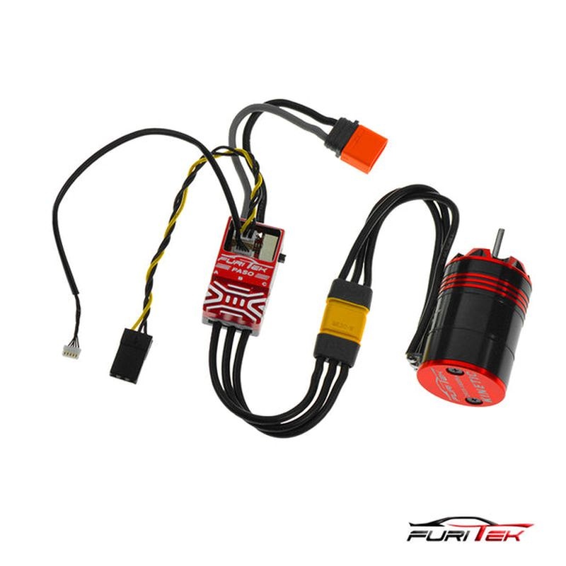 FURITEK Predator Brushless System Sensor Regler/Motor 5600KV für Losi 1/18 Mini LMT FUR-2577