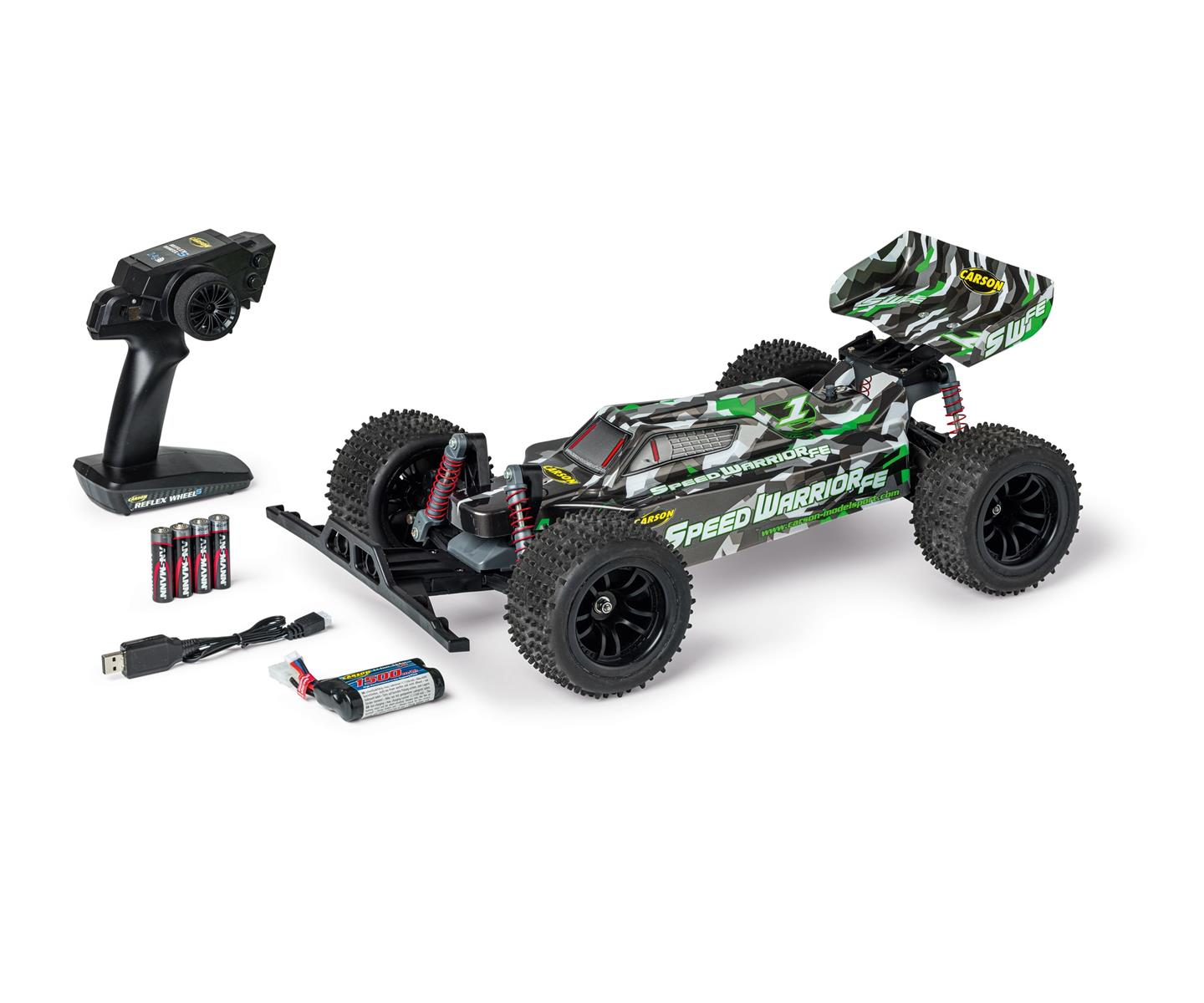 Carson 04238 1:10 FE Speed Warrior 2.4G 100% RTR grün 500404238