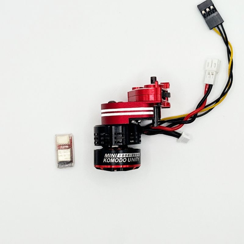 FURITEK UNITYDRIVE Combo ESC/MOTOR & Mini Stellar Transmission für SCX24 featuring Mini Komodo FUR-2695