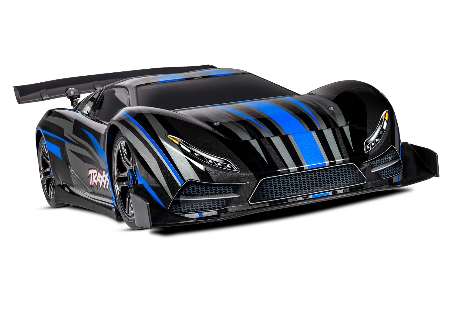 Traxxas XO-1 Supercar blauX Brushless Onroad Speed Car RTR ohne Akku/Lader 64077-3 - Abbildung 1