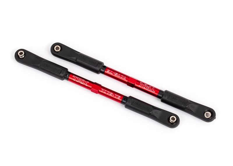 Traxxas Sturz-Links hi 144mm Alu rot mit Kugelpfannen montiert 9548R