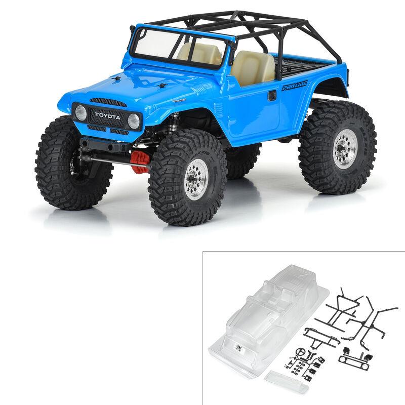 ProLine 1/10 1979 Toyota Land Cruiser FJ40 Karosserie klar/Cage 12.3" WB Crawler