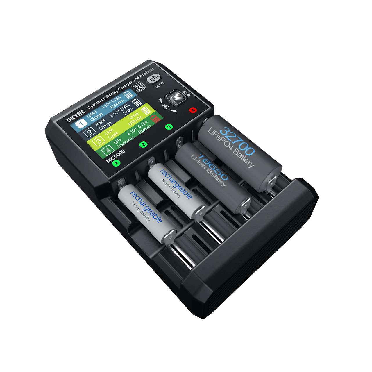 SkyRC MC5000 Ladegerät für Rundzellen DC 5A SK-100214-01