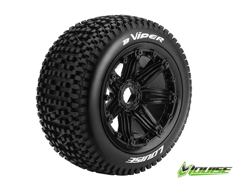 Louise B-VIPER auf Felge hinten (1 Paar) Sport-Compund hinten (2) Buggy (24mm Sechskant) L-T3245B
