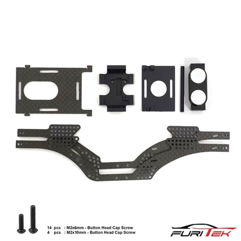 FURITEK CARBON FIBER KIT WITH ALU SKID FOR CAYMAN PRO 4X4S Cayman Pro Parts FUR-2314