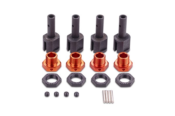 HPI Savage X 17mm Hex Hub Conversion Set 160140