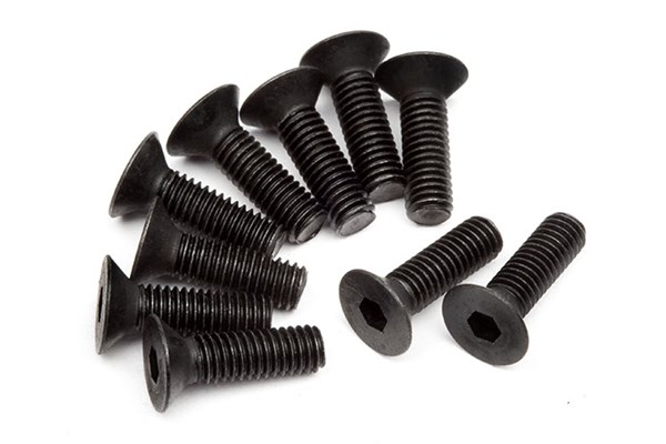 HPI Senkkopfschraube M3x10mm (Innensechskant/10St) Z083 - Abbildung 1