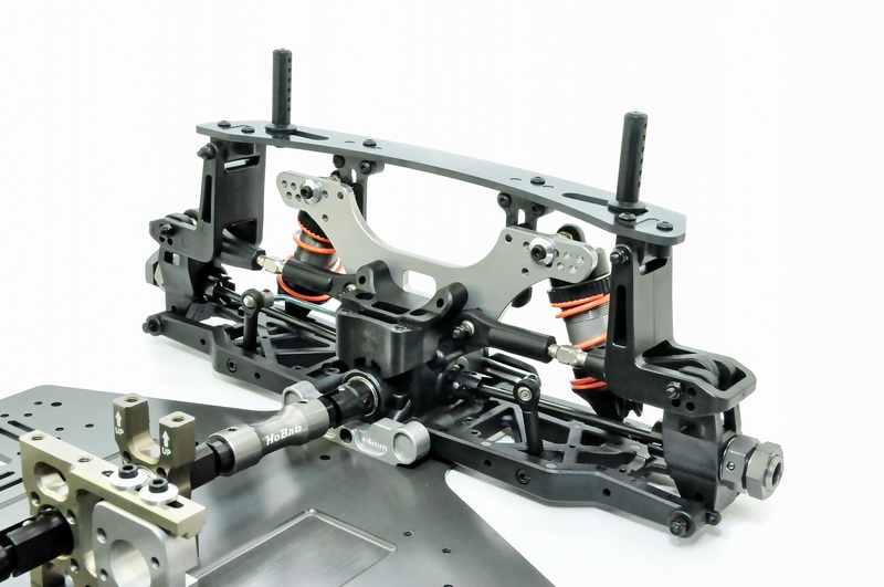 Hobao Hyper VTE2 8 On-Road Extreme Speed 1/8 Chassis (ohne Karosserie und Reifen) VTE2-8 - Abbildung 4