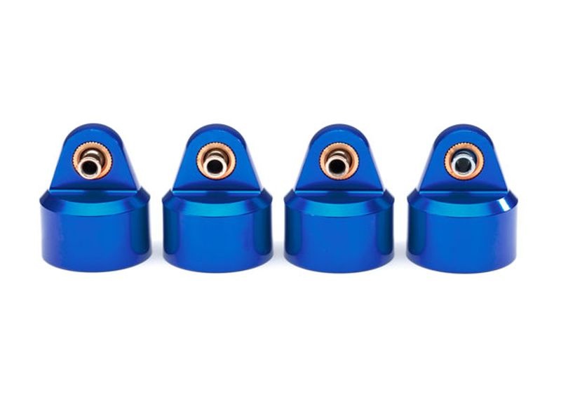 Traxxas Dämpfer-Kappen Alu blau GT-Maxx Dämpfer (4) 8964X