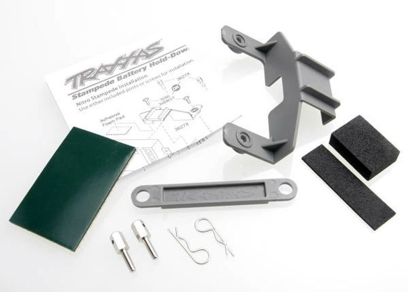 Traxxas Akku Halter grau 3627X