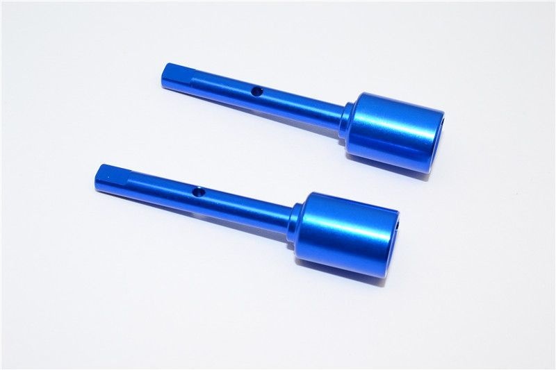 GPM Alu Antriebswellen Mitnehmer mitte blau Tamiya TT02/TT02B
