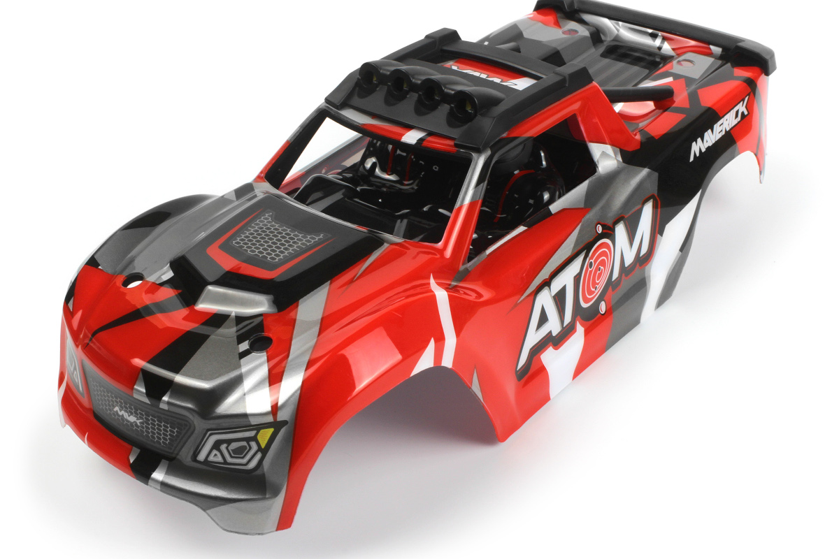 Maverick Atom Assembled Bodyshell (Red) 150532