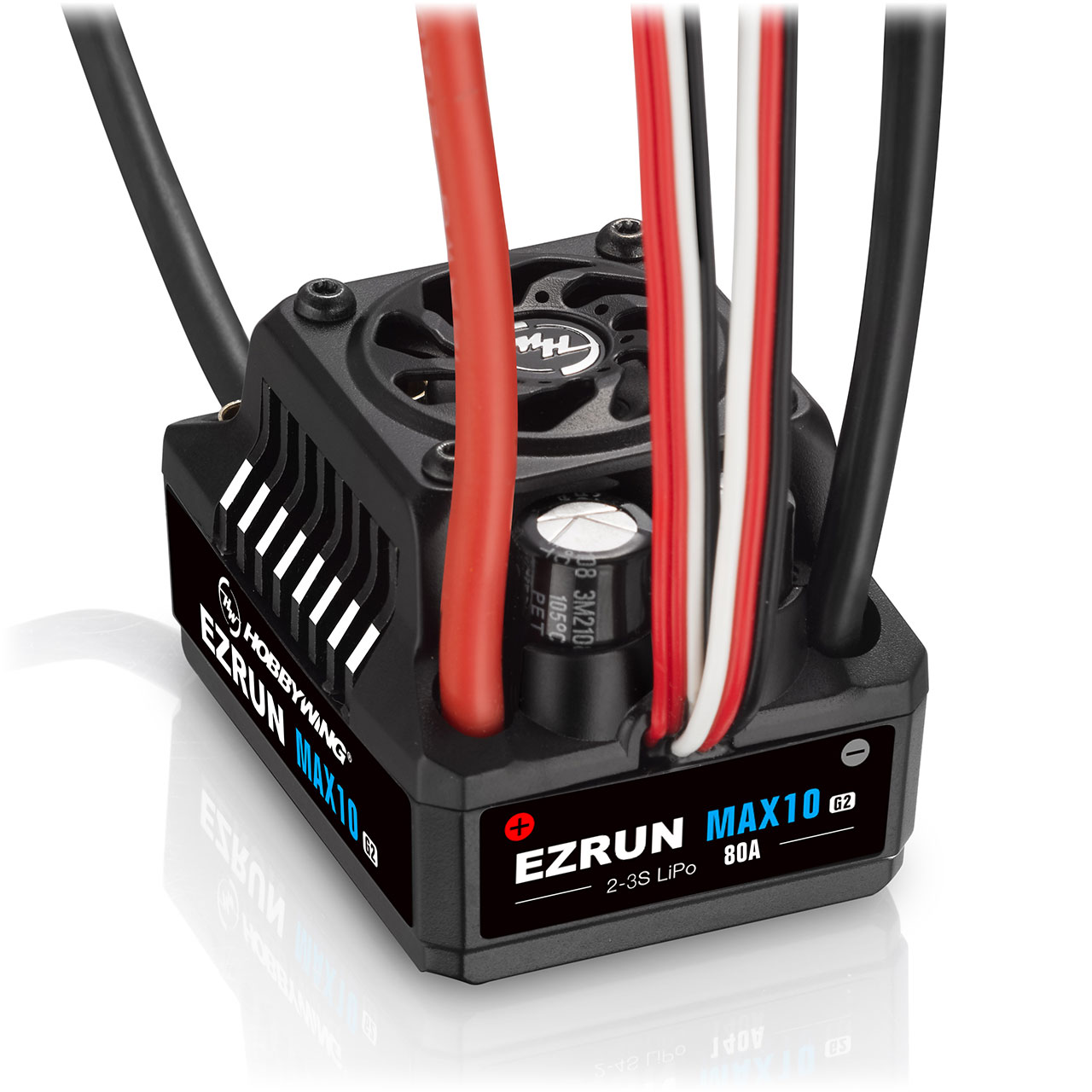 Hobbywing Ezrun MAX10 G2 80A Combo mit 3652SD-3300kV 3,175 Welle 38020346
