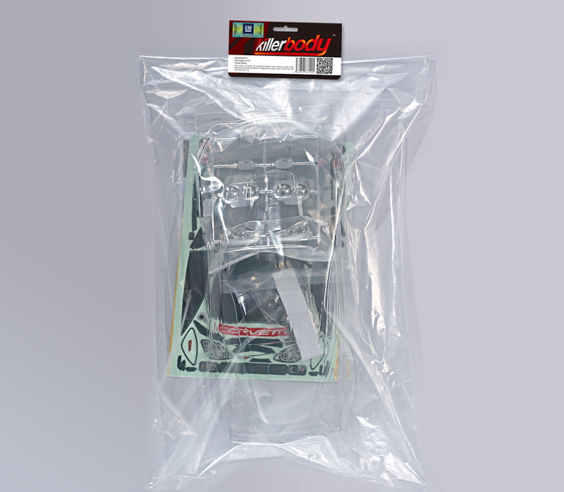 KB48011 Corvette GT2 Karosserie unlackiert 190mm Kit