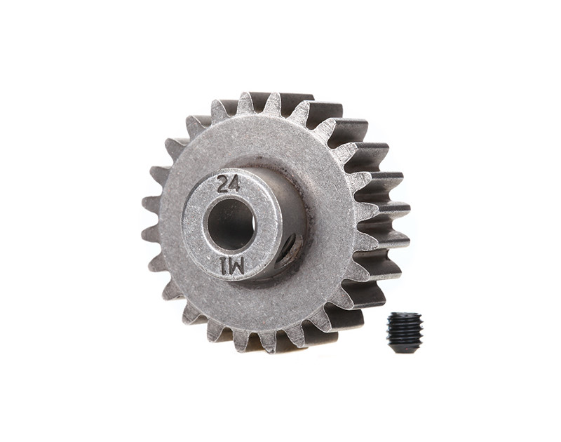 Traxxas Motorritzel 24Z (1.0 Modul) 5mm Welle 6496X - Abbildung 1