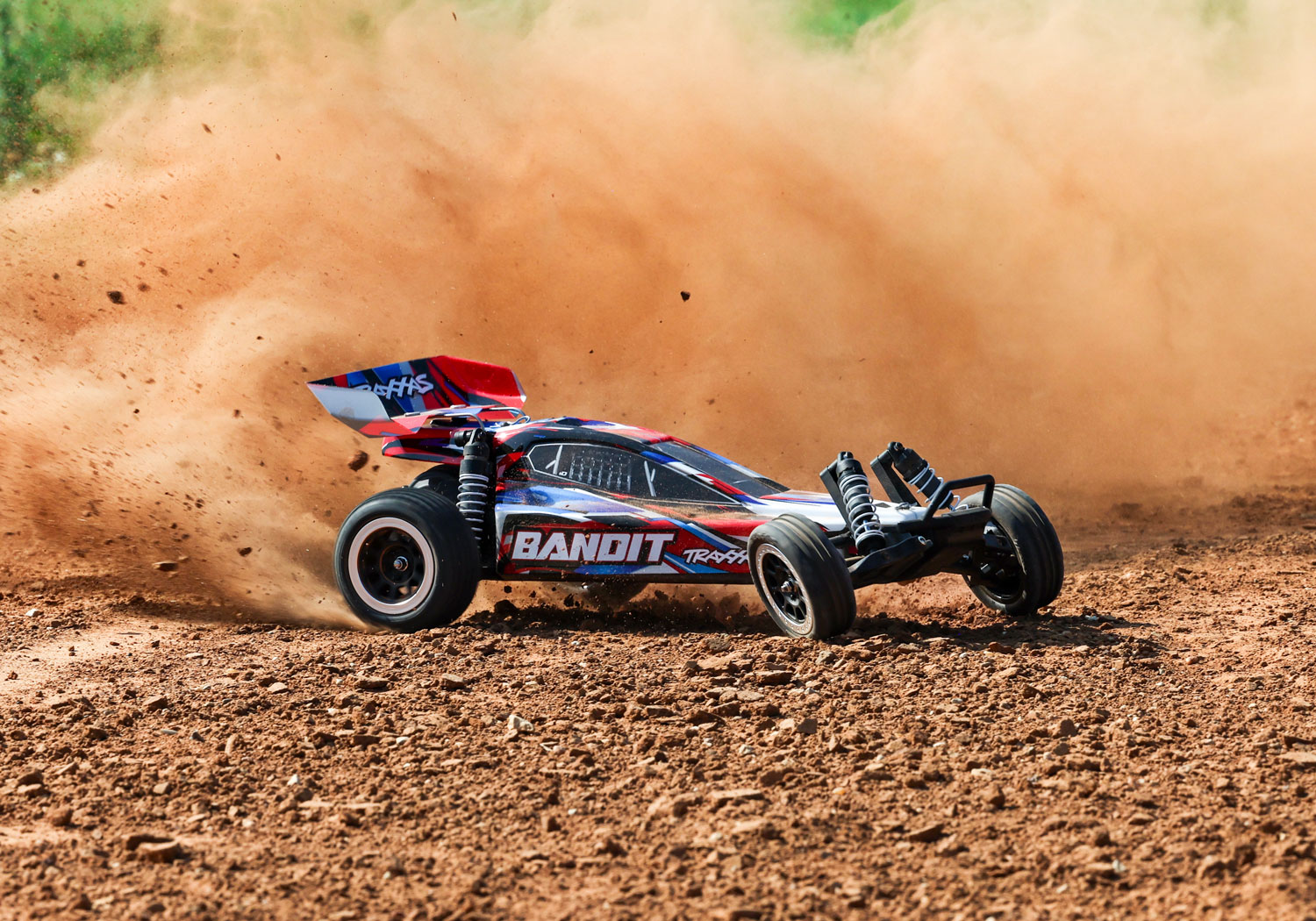 Traxxas Bandit Rot Buggy 2WD RTR mit Akku & USB-Lader 24254-8 - Abbildung 6