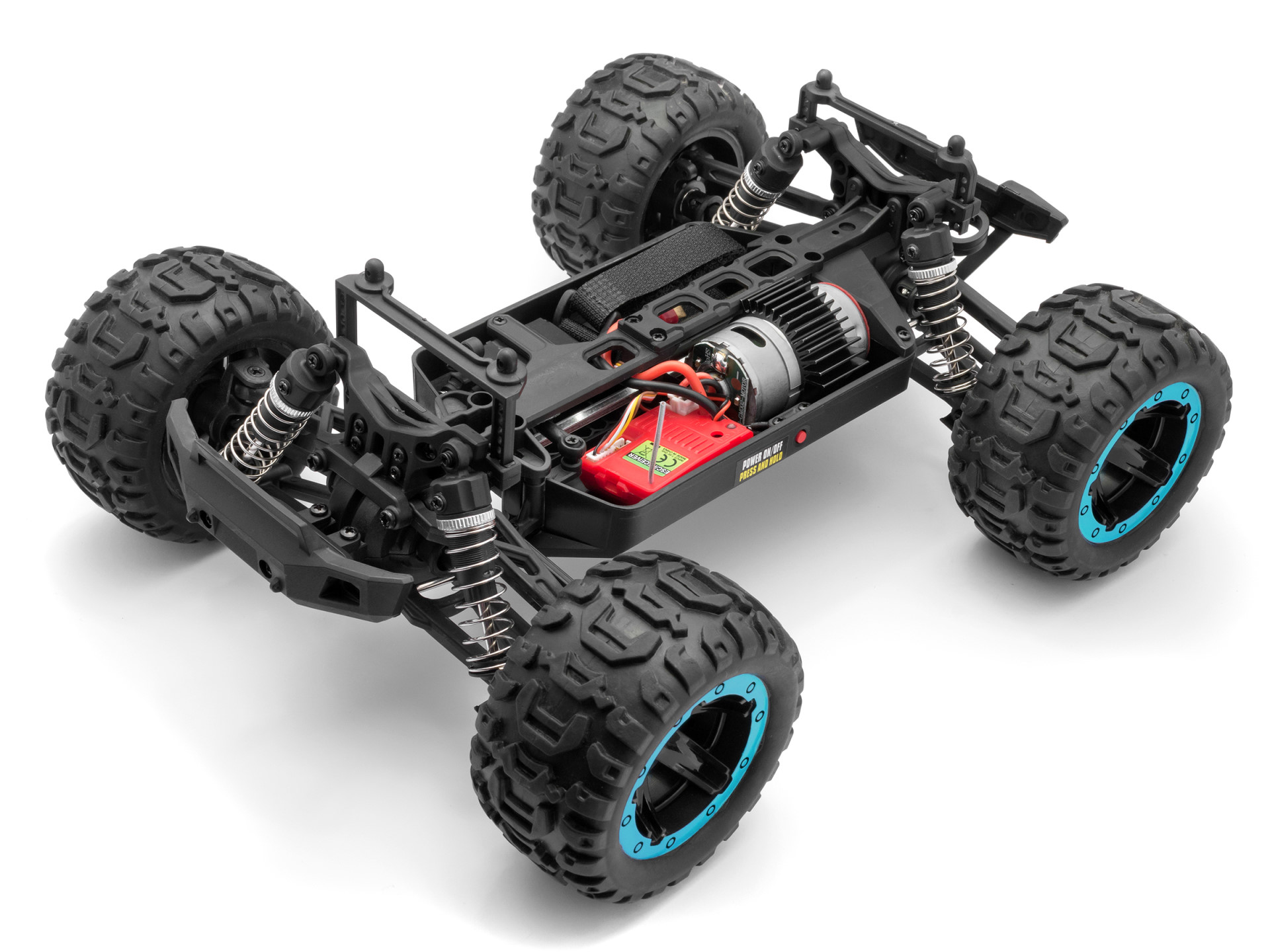 BLACKZON Slyder MT Blau 1/16 WD Elektro RC Monster Truck 540104 - Abbildung 5