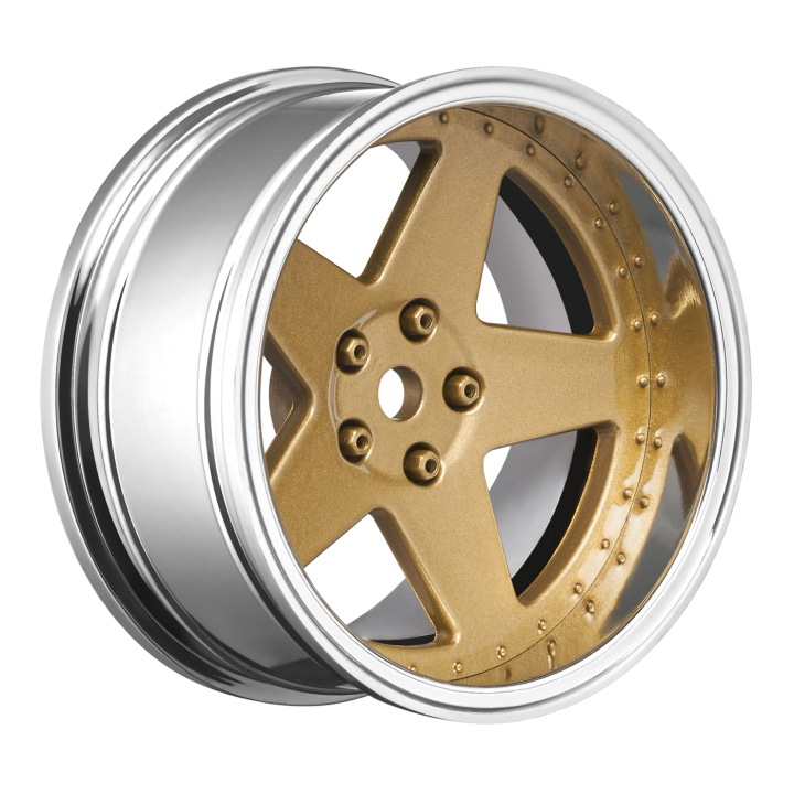 Louise Felgen Drift 5-Speichen Bronze (2,4,6,8mm Offset) 12mm sechskant (4)